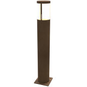 Bollard light | rust finish | Glass type: satin